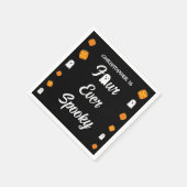 Spooky 4. Geburtstag Serviette (Ecke)