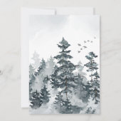 Spooky A Baby wird Baby-Dusche Einladung (Rückseite)