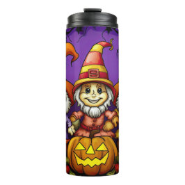 Spooky, aber Adorable Happy Skeleton Gnomes Thermosbecher