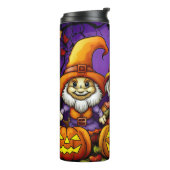 Spooky, aber Adorable Happy Skeleton Gnomes Thermosbecher (Nach links gedreht)