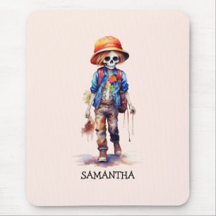 Spooky, aber Niedlich Zombie Kid - Adorable Macabr Mousepad