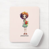 Spooky, aber Niedlich Zombie Kid - Adorable Macabr Mousepad (Mit Mouse)