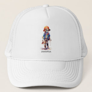 Spooky, aber Niedlich Zombie Kid - Adorable Macabr Truckerkappe