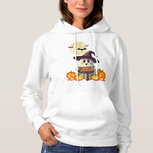 Spooky Adventure eines Geisterns "Ava" Hoodie (Vorderseite)