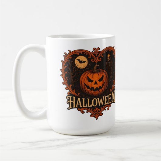 Spooky Aesthetic Halloween Classic Mug 15 oz – Coz Kaffeetasse (Links)