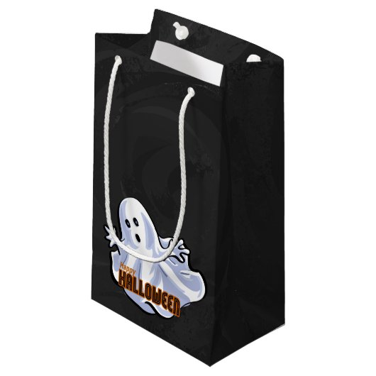 Spooky Animals Ghost Kleine Geschenktüte (Vorderseite Schrägansicht)