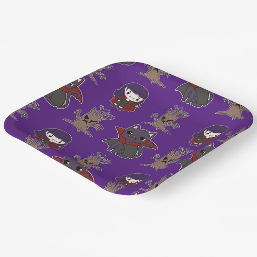 Spooky Anime Pappteller (Gewinkelt)