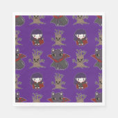 Spooky Anime Serviette (Vorderseite)