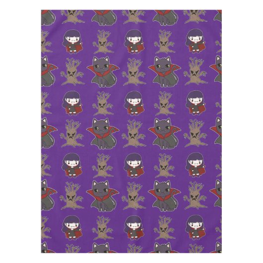 Spooky Anime Tischdecke (Vorderseite)