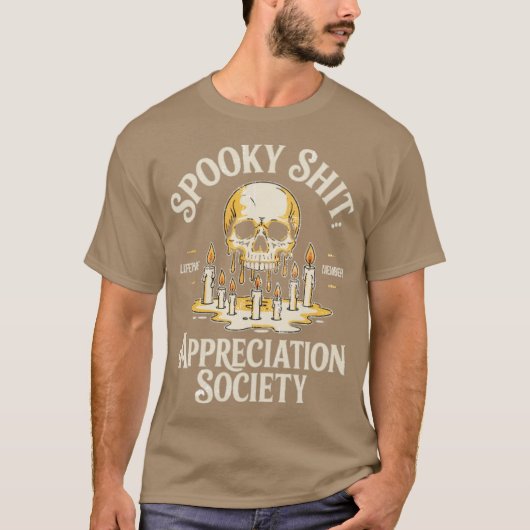 Spooky Appreciation Society (2) T-Shirt (Vorderseite)
