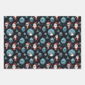 Spooky Art Christmas Geschenkpapier Set (Vorderseite 2)