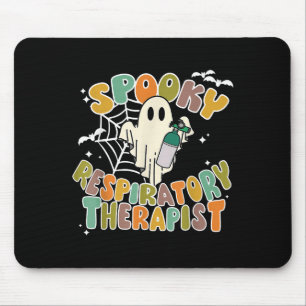 Spooky Atemtherapie Rt Ghost Halloween Crt Mousepad