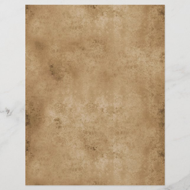 Spooky Autumn Gothbook Scrapbook Paper Sheet (Vorderseite)