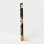 Spooky Autumn Skeleton's Coffee Break Design Case-Mate iPhone Hülle (Hinten/Links)