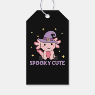 Spooky Axolotl liebt Niedliche Tiere zu Halloween Geschenkanhänger