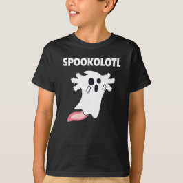 Spooky Axolotl liebt Niedliche Tiere zu Halloween T-Shirt