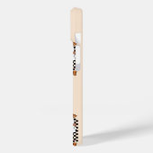 "Spooky Babe" Frau Halloween Ghost Orange Case-Mate iPhone Hülle (Rückseite / Links)