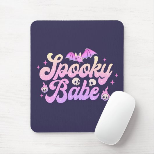 Spooky Babe Niedlich Halloween Mousepad (Mit Mouse)