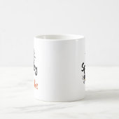 Spooky Babe - Niedliches Halloween-Design Kaffeetasse (Mittel)