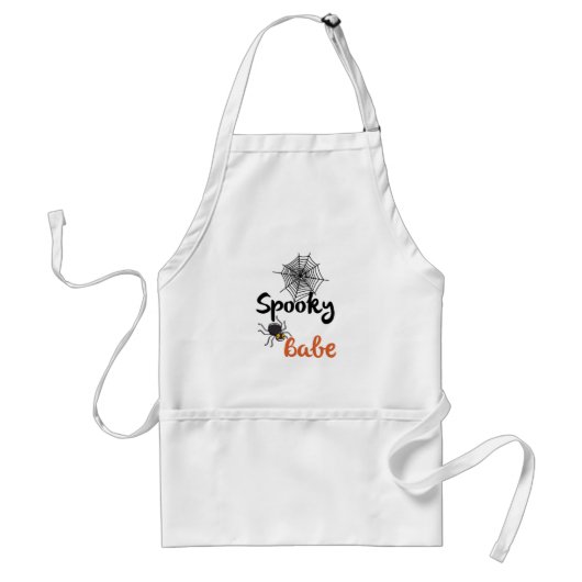 Spooky Babe - Niedliches Halloween-Design Schürze (Vorne)