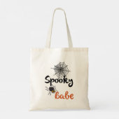 Spooky Babe - Niedliches Halloween-Design Tragetasche (Rückseite)