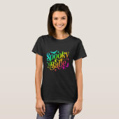Spooky Babe Rainbow Halloween Trick oder Treat Cou T-Shirt (Vorne ganz)