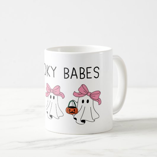Spooky babes cute ghost kaffeetasse (VorderseiteRechts)