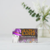 Spooky Baby Duwer Windelwanne Begleitkarte (Stehend Vorderseite)