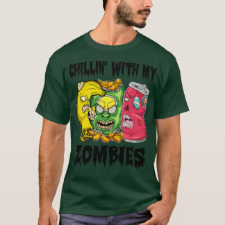 Spooky Banana Halloween-Party T-Shirt