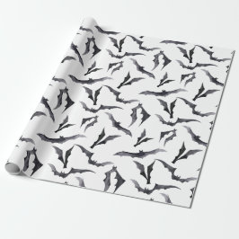 Spooky Bat Halloween Geschenkpapier
