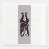 Spooky BAT - Halloween Serviette (Vorderseite)
