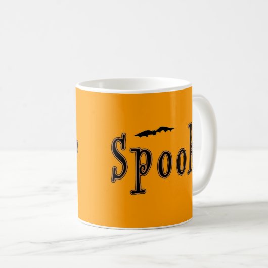 Spooky Bats Halloween Design Kaffeetasse