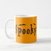 Spooky Bats Halloween Design Kaffeetasse (Links)