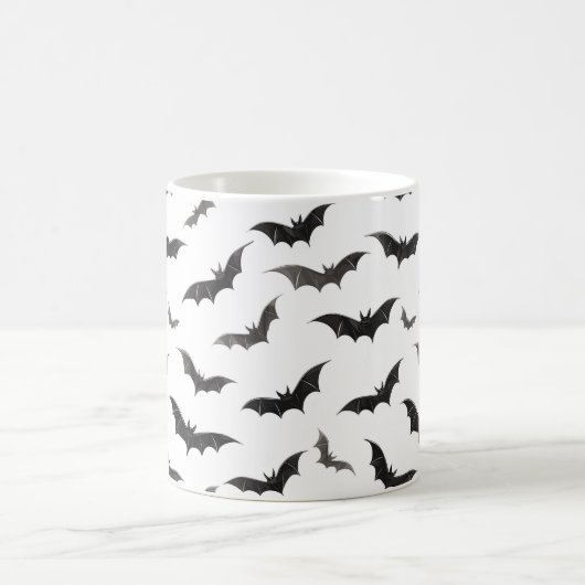 Spooky Bats Halloween Kaffeetasse (Mittel)