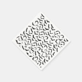 Spooky bats Halloween Napkins Serviette (Ecke)