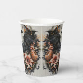 Spooky Bats Halloween Paper Cups Pappbecher (Rechts)