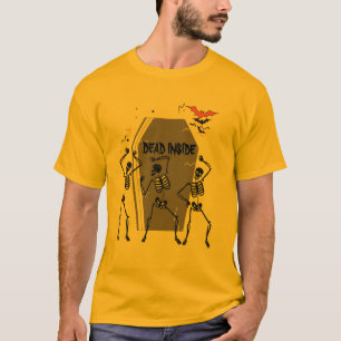 Spooky Bats Skelette Tote im Halloween-T-Shirt T-Shirt