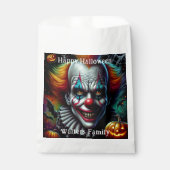 Spooky Beängstigend Clown Halloween-Party Personal Geschenktütchen (Vorderseite)