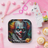 Spooky Beängstigend Clown Halloween-Party Personal Pappteller (Party)
