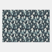 Spooky Beängstigend Ghost Geschenkpapier Set (Vorderseite 3)