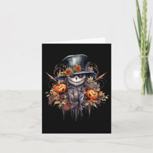 Spooky Beängstigend Halloween Ghost Karte