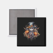 Spooky Beängstigend Halloween Ghost Magnet (Vorderseite/Rückseite)