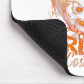 Spooky Beängstigend Skeleton Halloween Mousepad (Ecke)