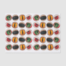 Spooky beängstigenden Zombie Gothie Augen hallowee