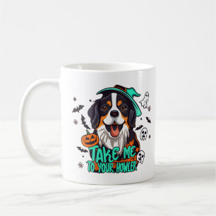 Spooky Bernese Halloween : Bring mich zu deinem Ho Kaffeetasse