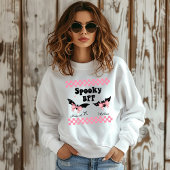 Spooky BESTE FREUNDIN Personalisierter Name Hallow Sweatshirt