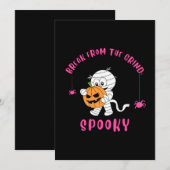 Spooky BFTG Einladung (Vorne/Hinten)