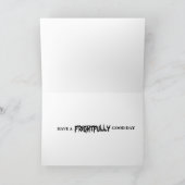 Spooky Birthday Bash Karte (Innenseite)