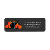 Spooky Black Cat Halloween (Vorne)