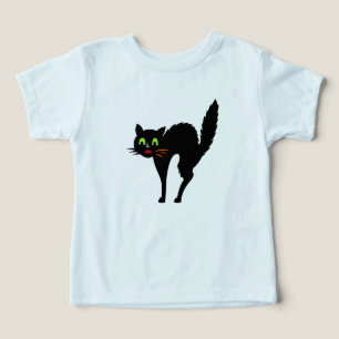 Spooky Black Cat Säugling Kids Boy Girl Halloween